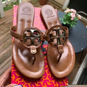 These sandals been worn a few with some scratches